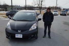 New Owner Honda Fit Nathan Cameron